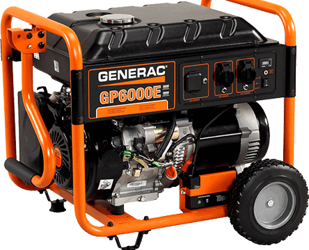 Generac GP Series 6000E Portable Generator