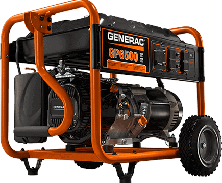 Generac gp series 6500 portable generator