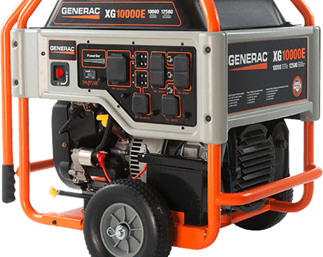 Generac xg series 10000e portable generator